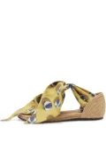 Gucci Pre-Owned printed sandals - Yellow