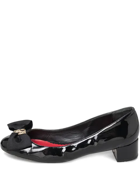 Carolina Herrera Vintage pre-owned 35mm leather pumps