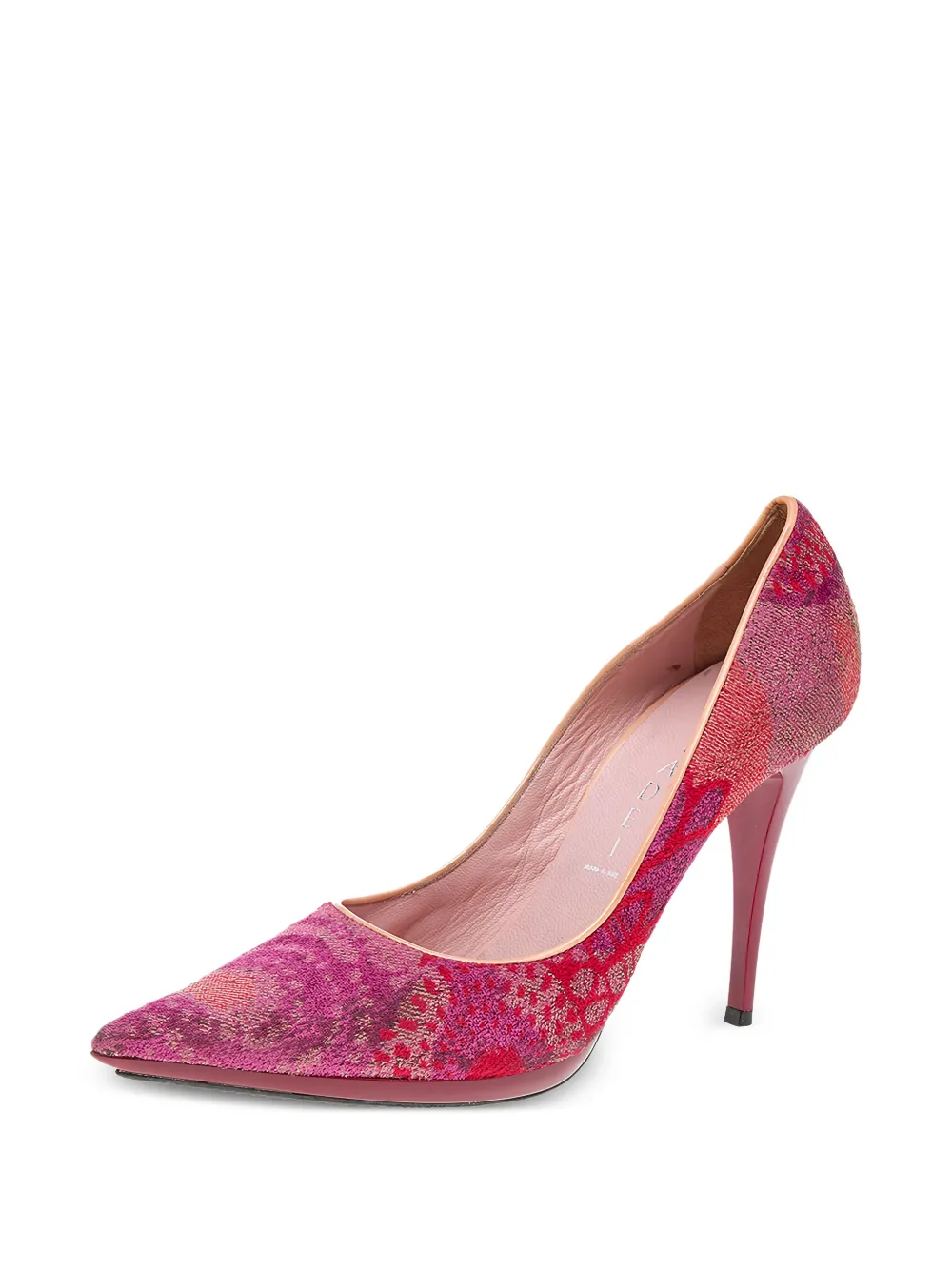 Casadei Vintage Pre-Owned 100mm leather heeled pumps | Image 2