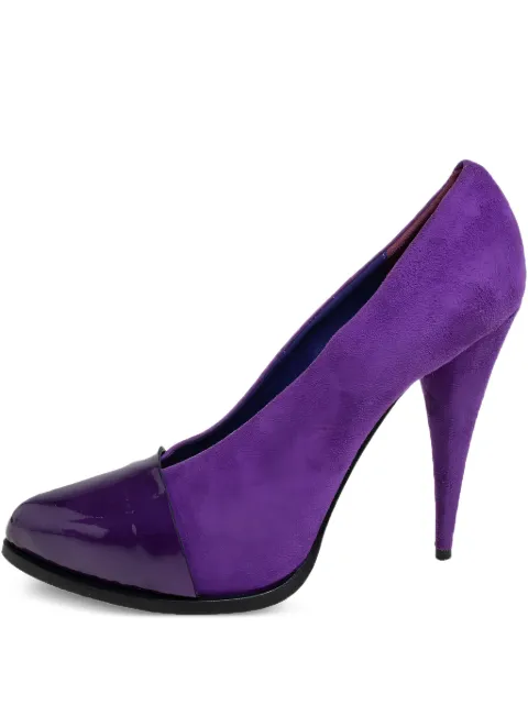 Givenchy Pre-Owned zapatillas de gamuza con tacón de 120mm