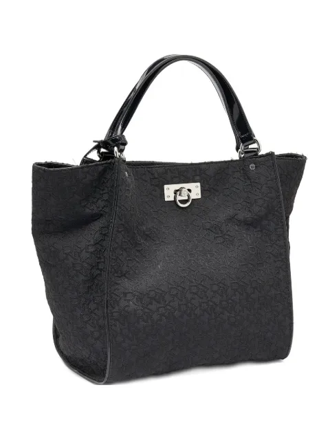 DKNY Vintage leather tote bag