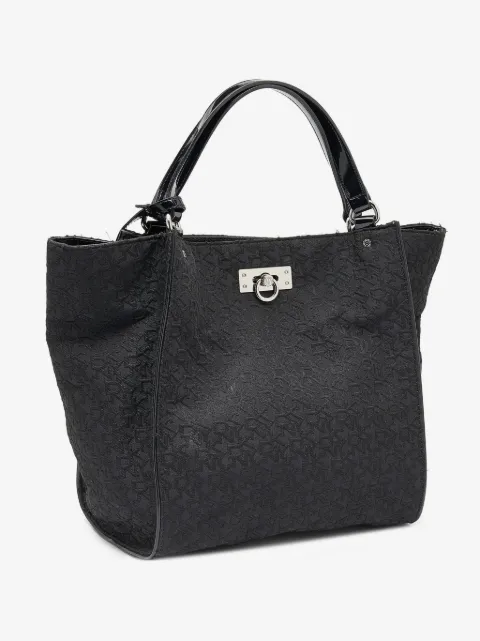 DKNY Vintage leather tote bag