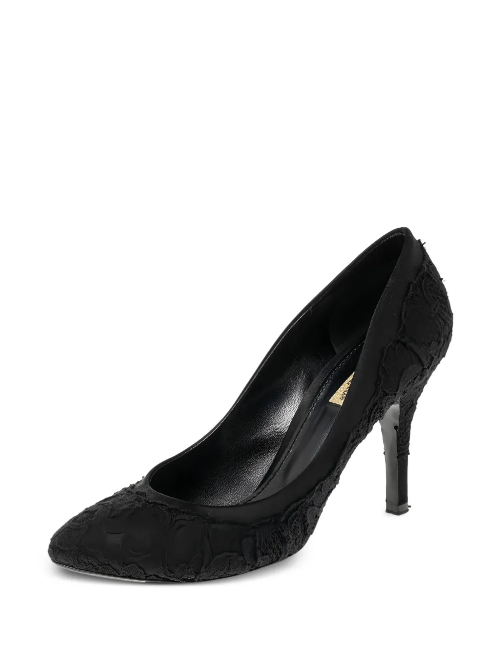 Dolce & Gabbana Pre-Owned 90mm lace satin pumps | Heeled Pumps | Image 2