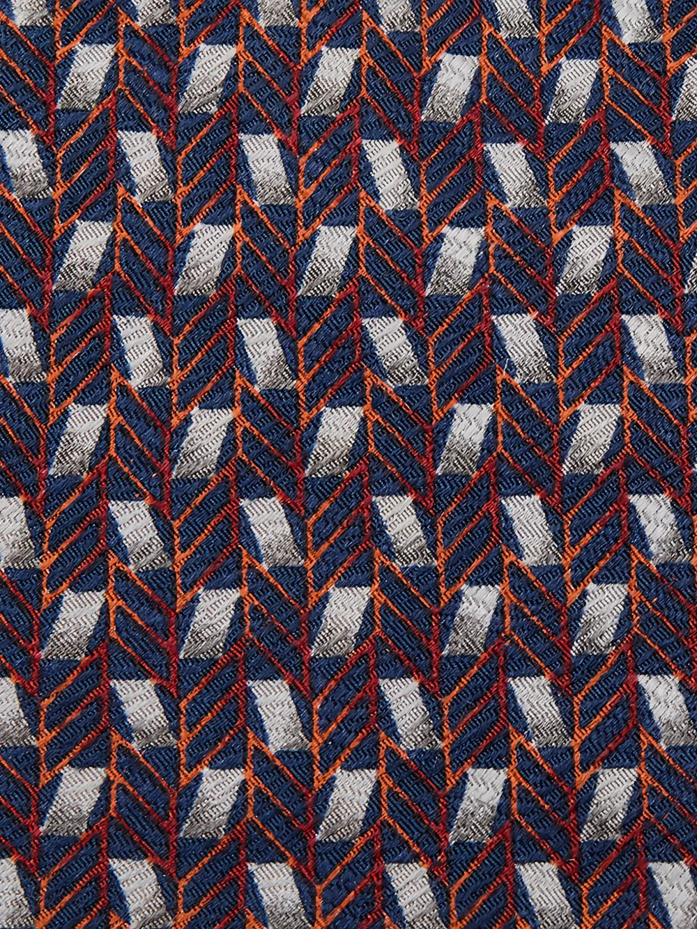 Valentino Garavani Pre-Owned geometric-pattern silk tie | Pre-Owned | Image 2
