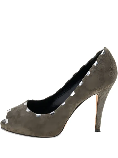 Giuseppe Zanotti Vintage peep-toe metal-detail pumps