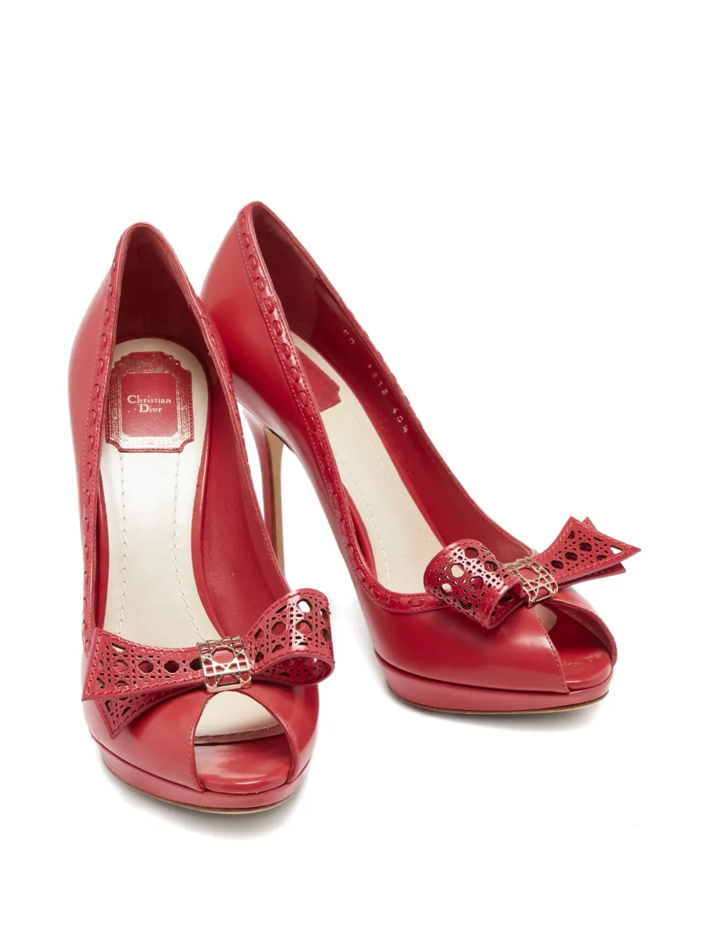 Christian Dior Pre-Owned 2023 125 mm Miss Dior pumps - Rood