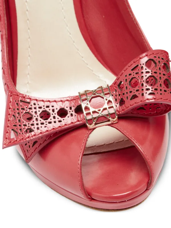 Christian Dior Pre-Owned 2023 ミス ディオール 125mm パンプス