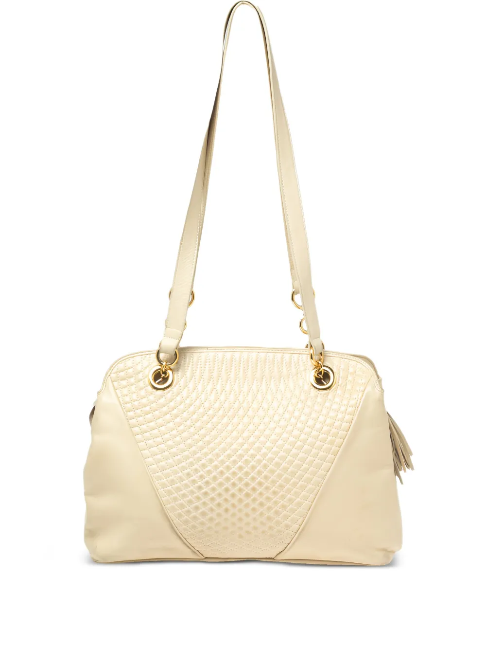 Bally Vintage sac porté épaule Caro à design matelassé pre-owned | tons neutres | Image 1