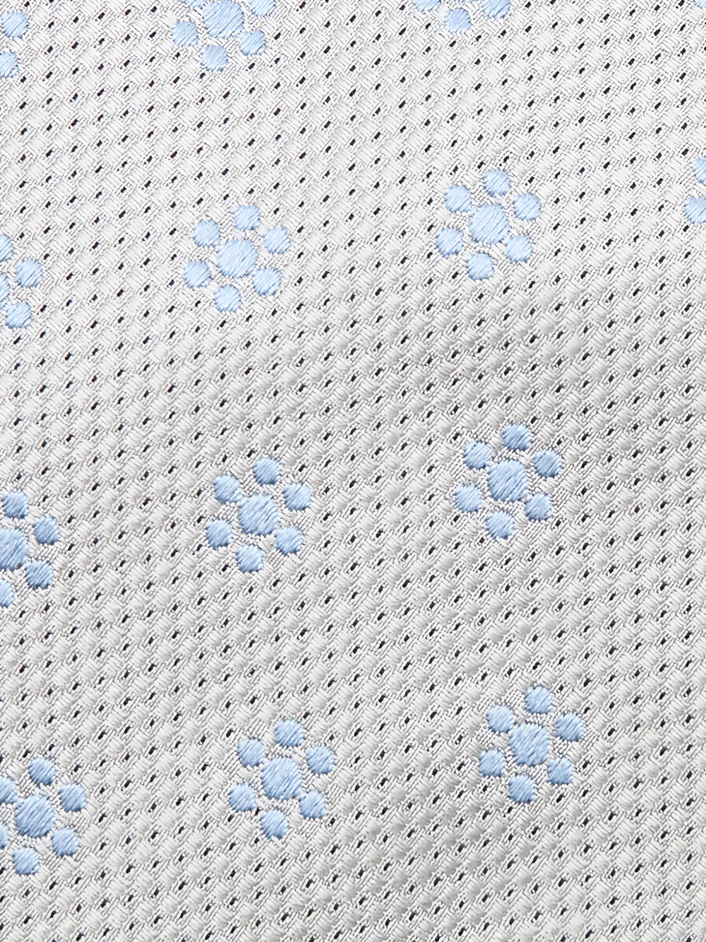 Lanvin Pre-Owned cravate à fleurs brodées | gris | Image 1
