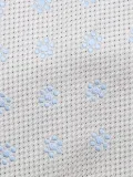 Lanvin Pre-Owned embroidered floral tie - Grey