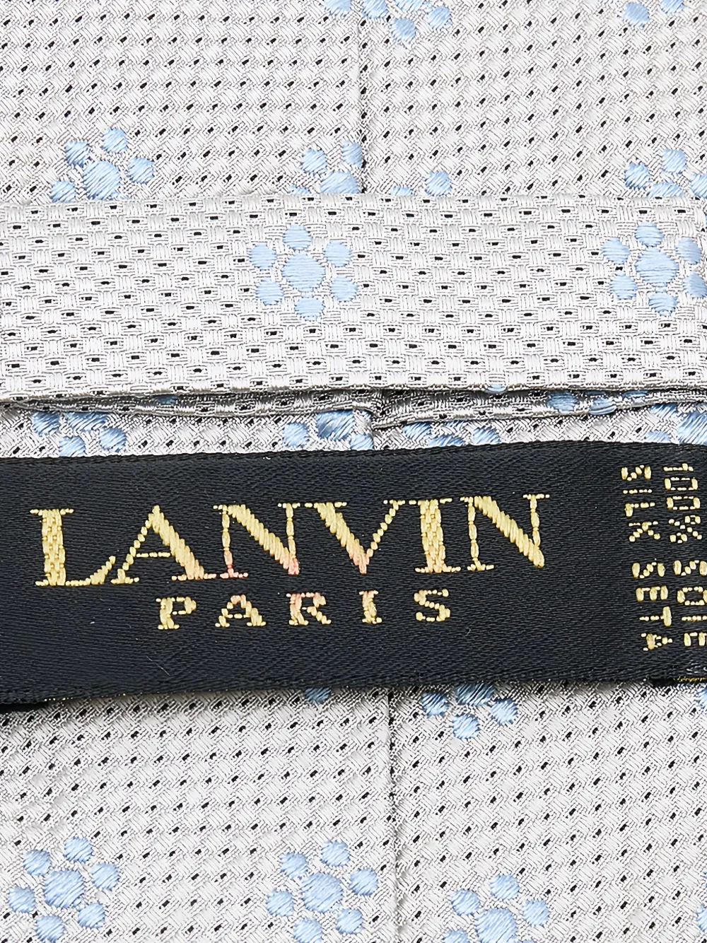 Lanvin Pre-Owned cravate à fleurs brodées | Image 2