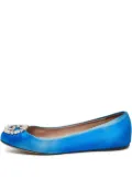 Gucci Pre-Owned Interlocking-G ballet flats - Blue