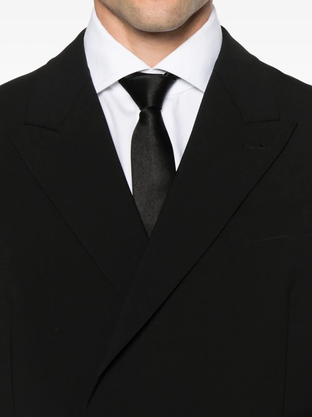 Emporio Armani Pak met dubbele rij knopen Zwart