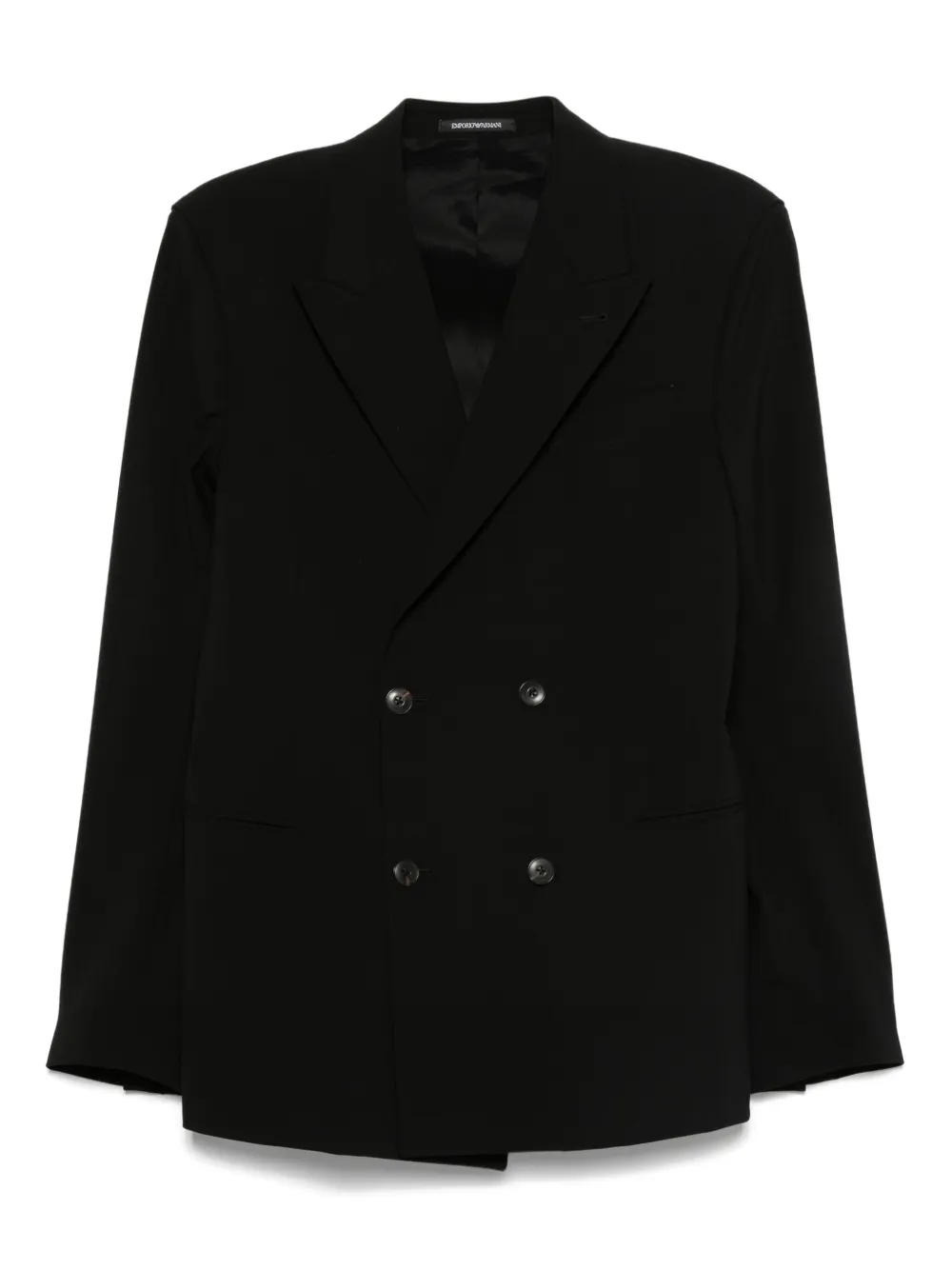 Emporio Armani Pak met dubbele rij knopen Zwart