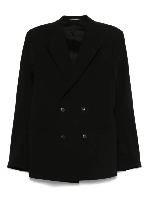 Emporio Armani double-breasted suit