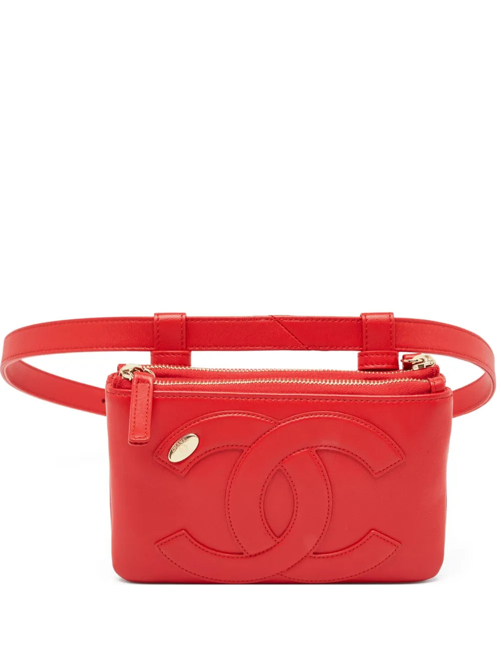 CHANEL Pre-Owned Mania belt bag | Red | Image 1