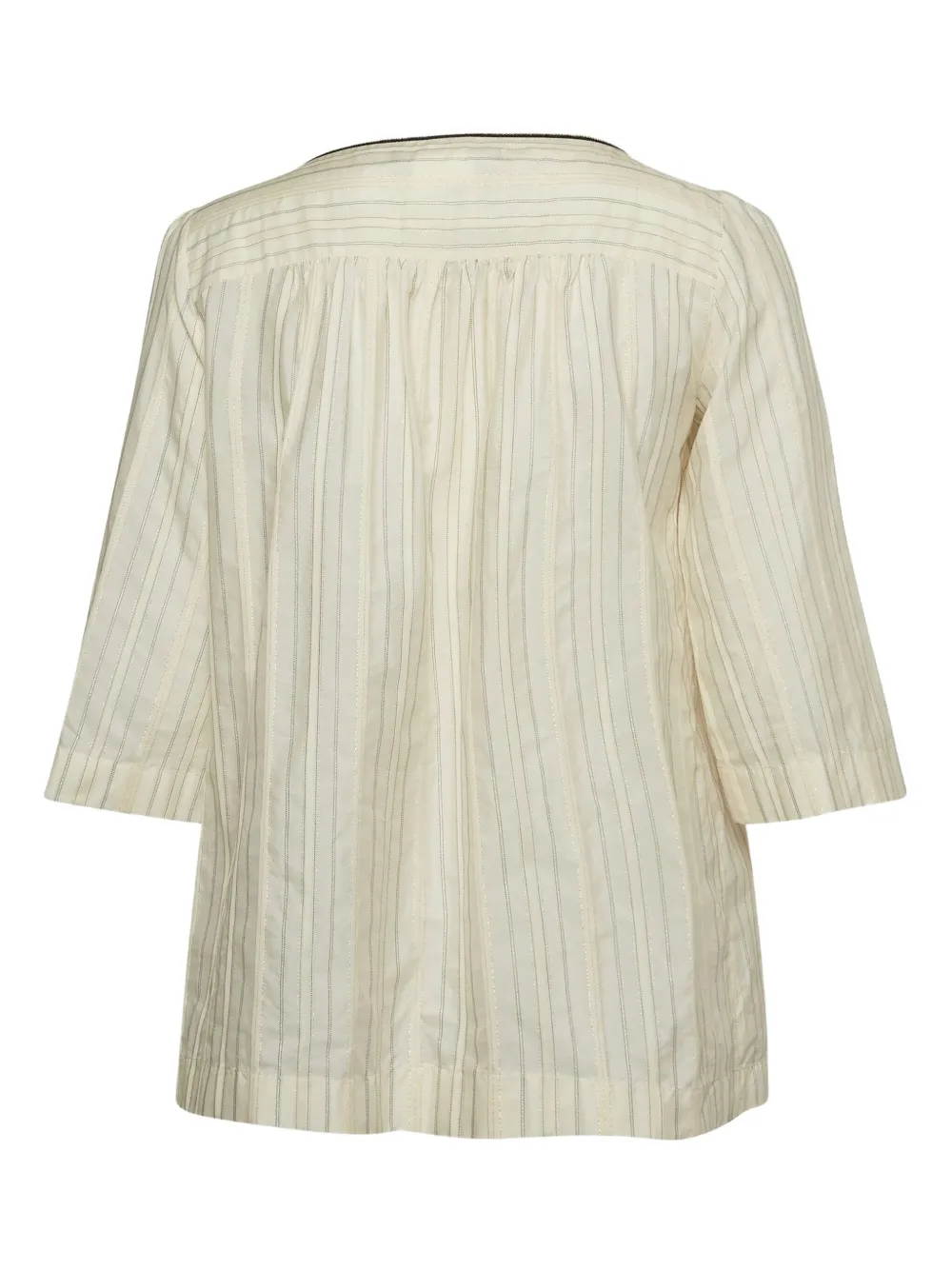 Max Mara pre-owned striped three-quarter sleeve top | Image 2