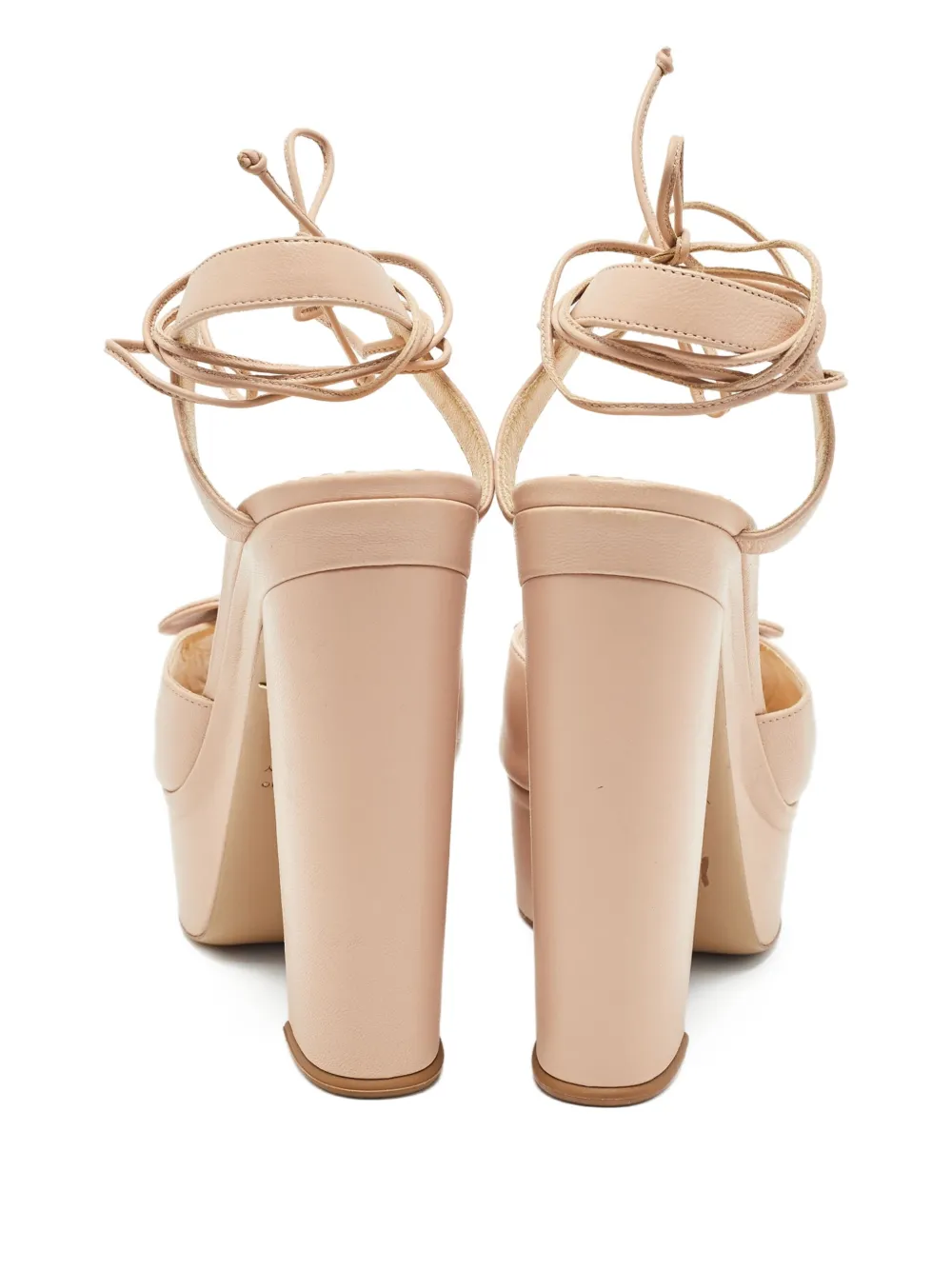 Charlotte Olympia 130 mm leren sandalen met hak - Roze