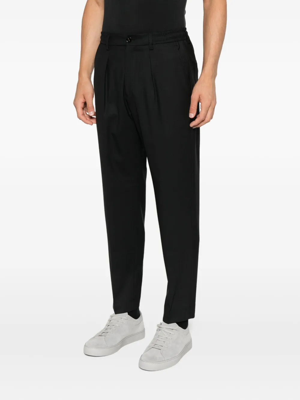 BE ABLE Dominique plooibroek Zwart