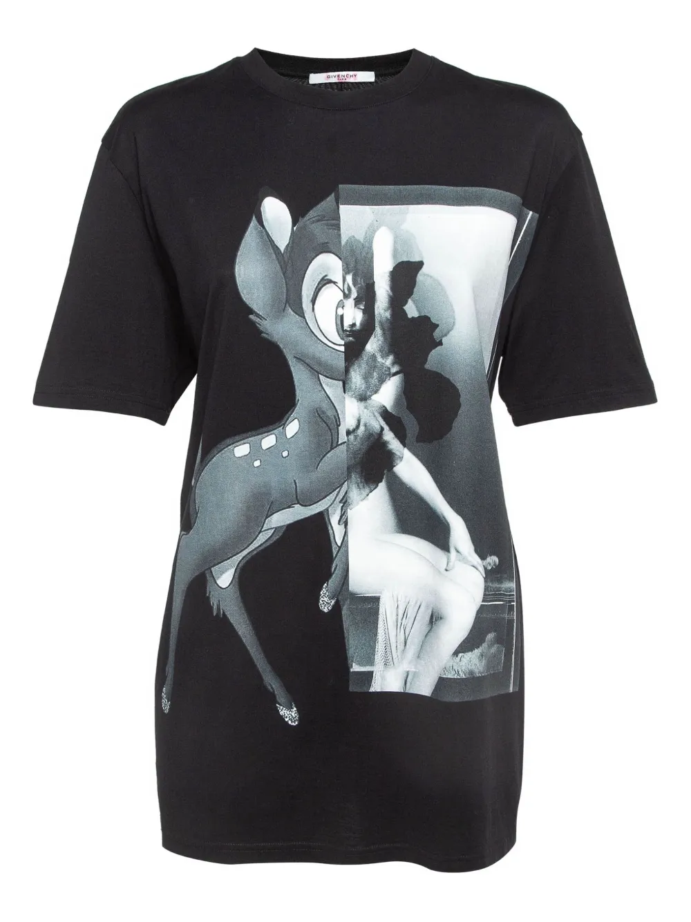Givenchy Pre-Owned Bambi graphic-print t-shirt | Black | Image 1