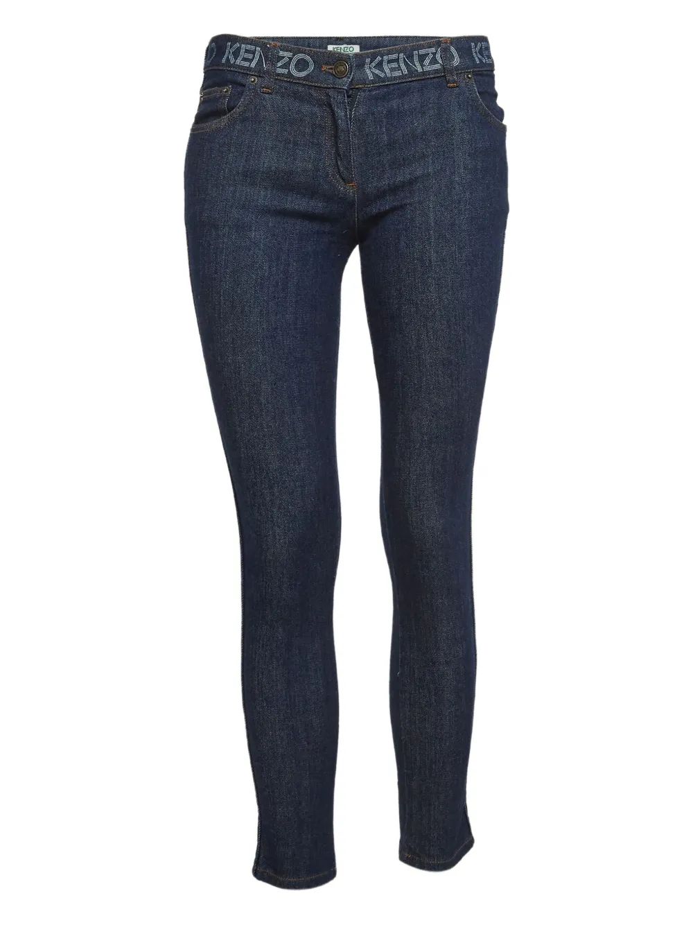 straight-leg jeans
