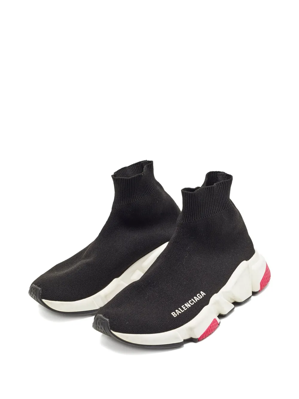 Balenciaga Pre-Owned 2024 Speed gebreide sneakers - Zwart