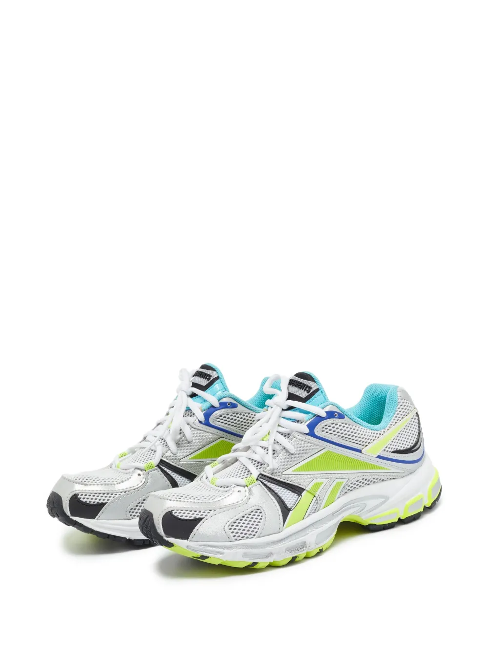 VETEMENTS Spike Runner sneakers met mesh vlakken - Wit