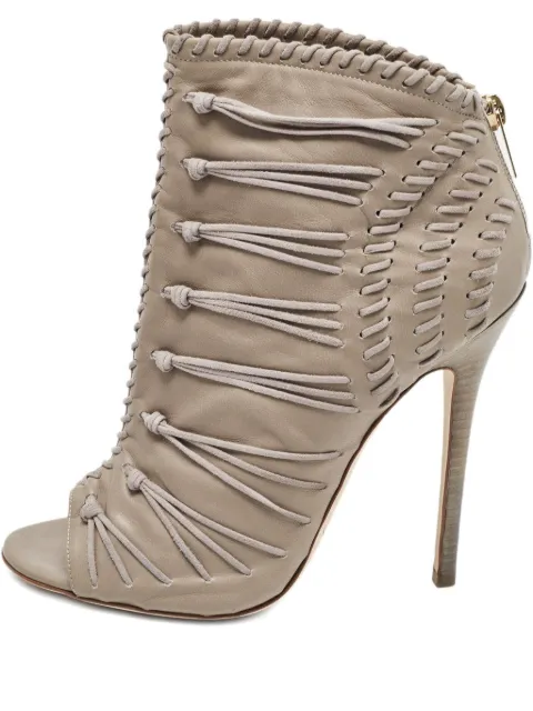 Jimmy Choo Pre-Owned 가나 부츠 120mm