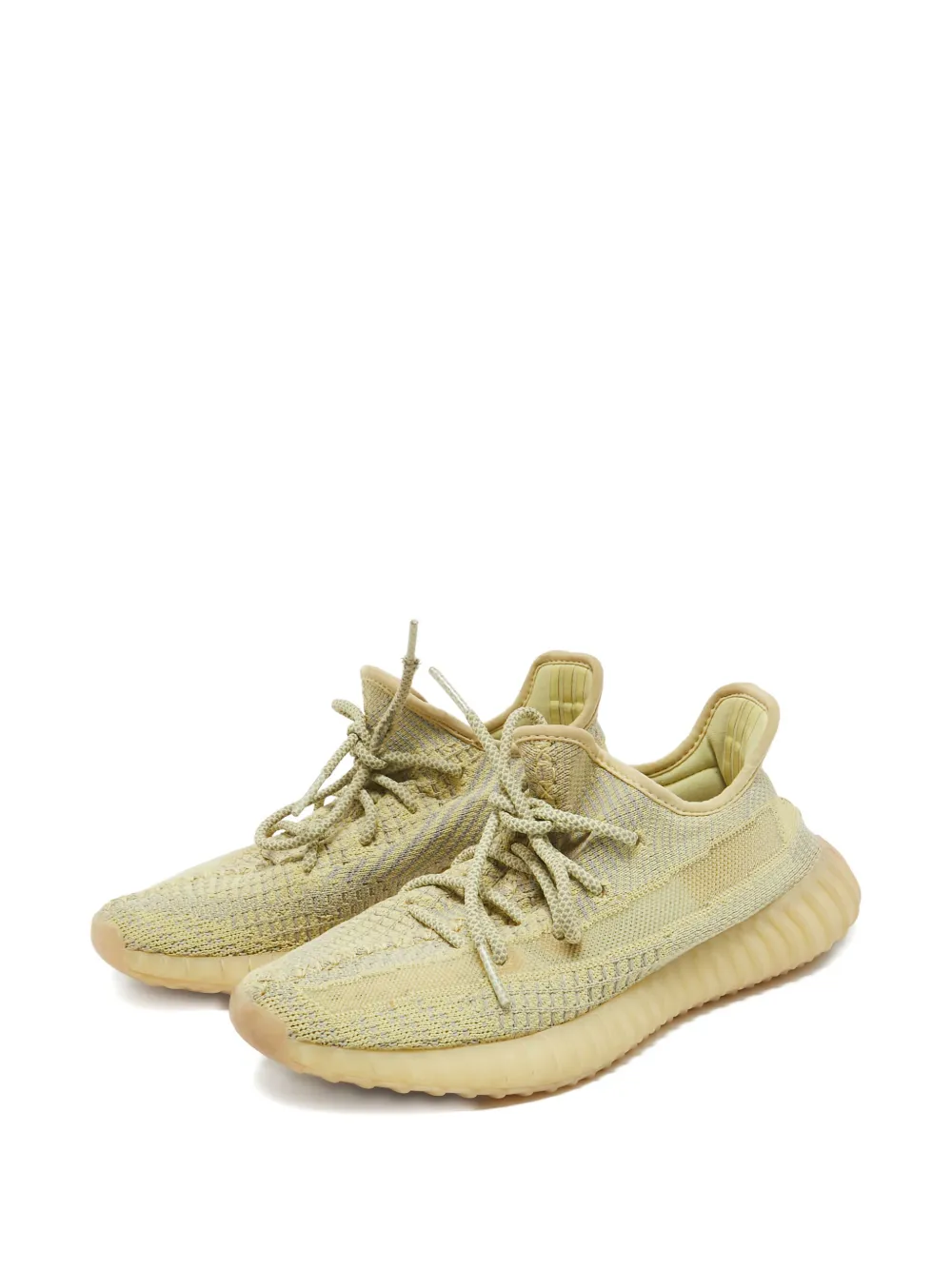 Adidas Yeezy Boost 350 V2 gebreide sneakers - Geel