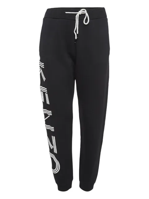 Kenzo Pre-Owned pantalon de jogging en coton à logo imprimé