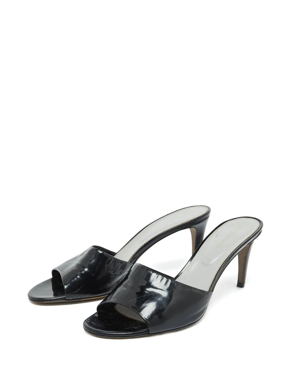 Sergio Rossi Vintage 2024 80mm leather mules | Image 2