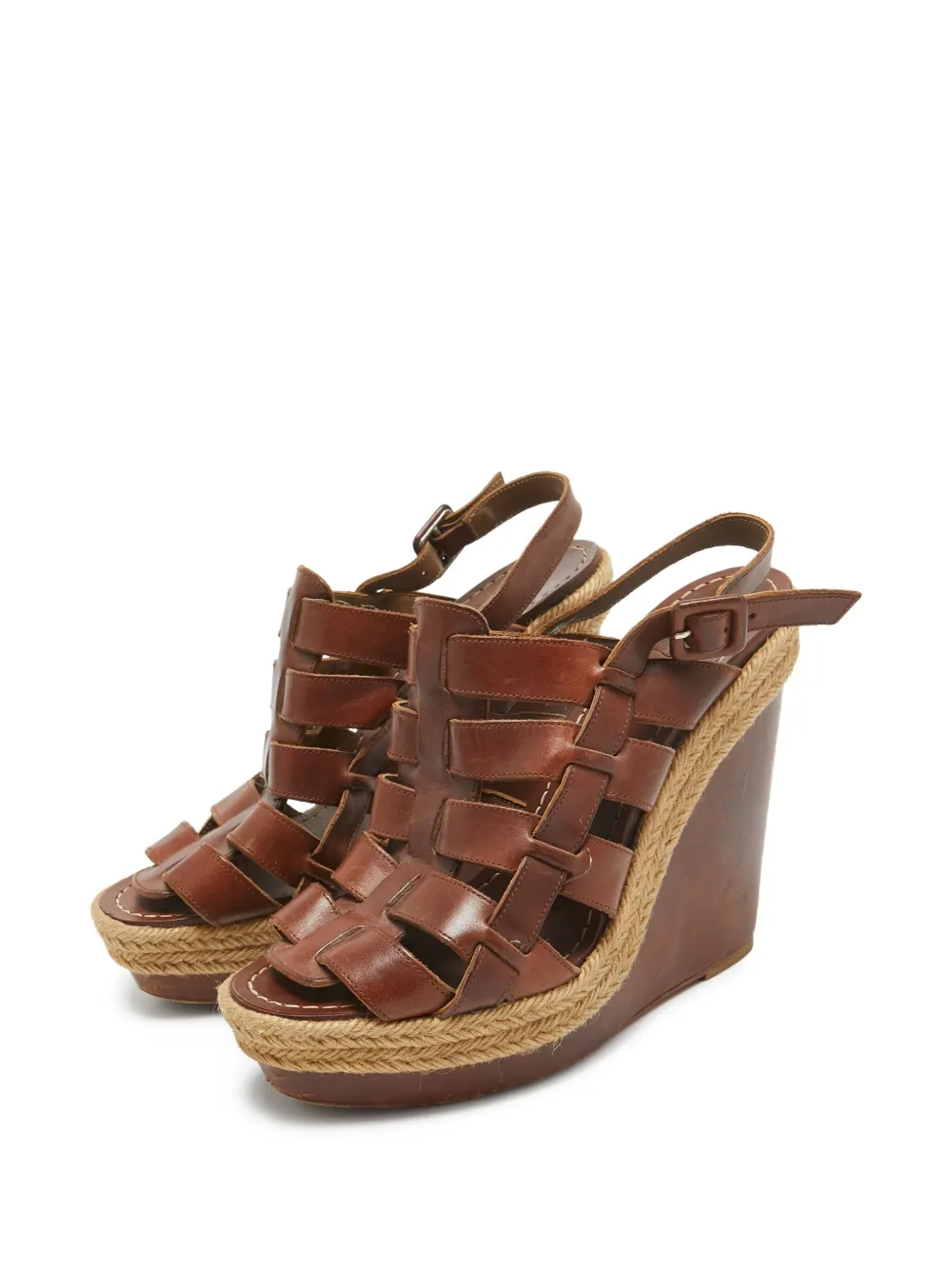 Christian Louboutin Pre-Owned 2024 140mm caged sandals | Image 2