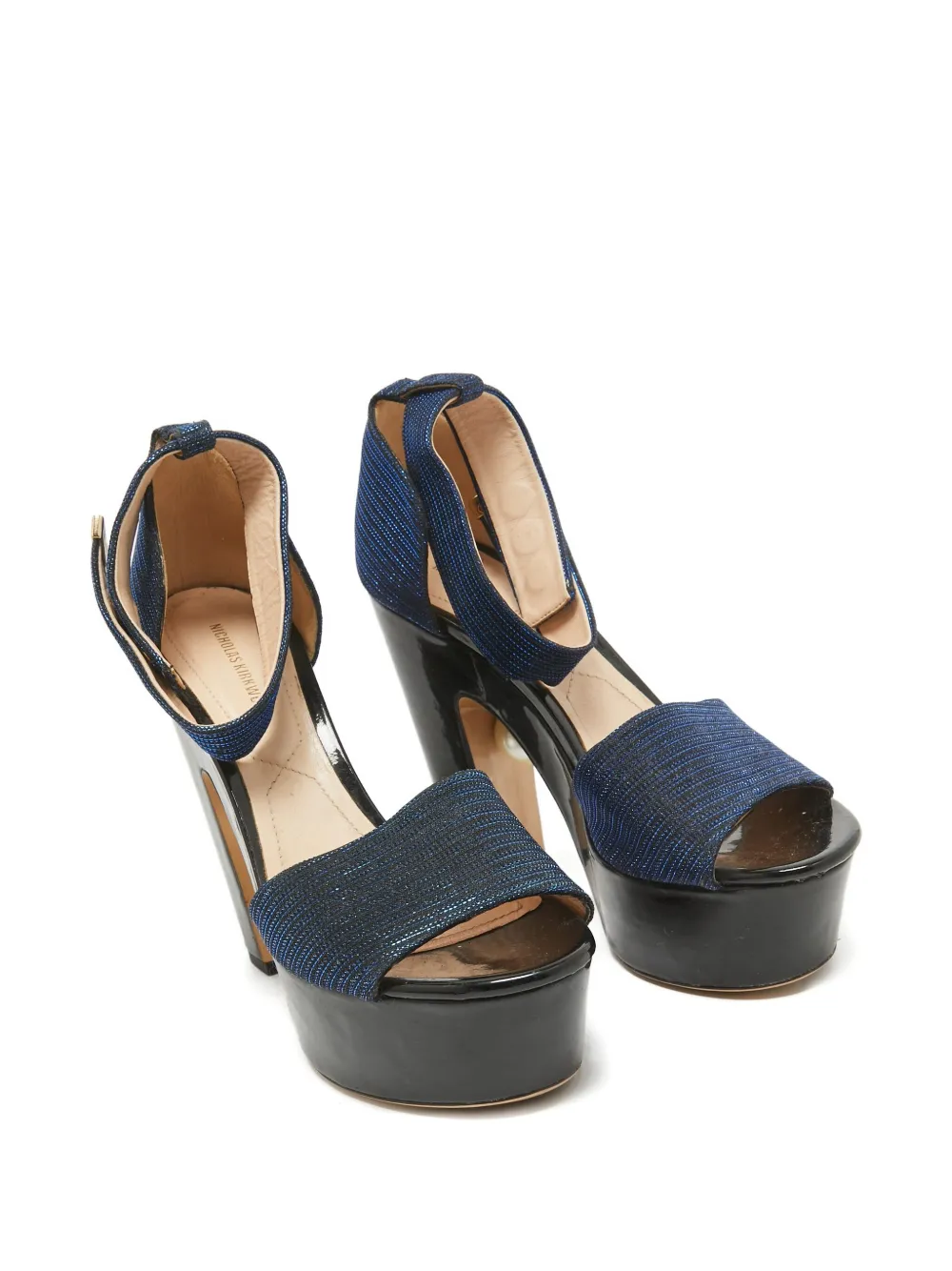 Pre-owned Nicholas Kirkwood 2024 130mm Maya Sandals