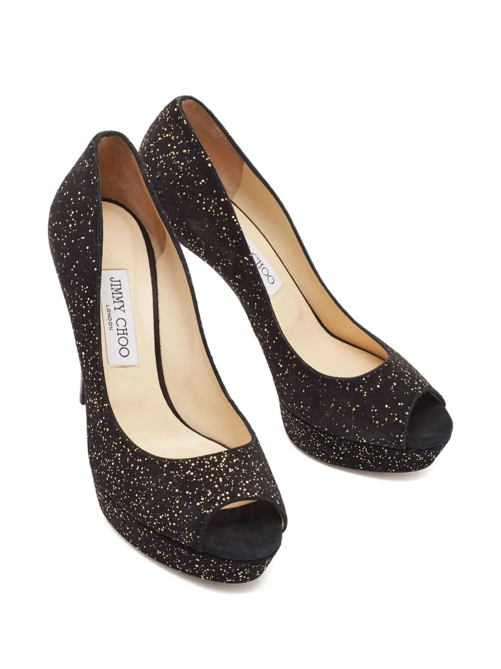 Jimmy Choo Pre-Owned 120 mm Dahlia pumps - Zwart