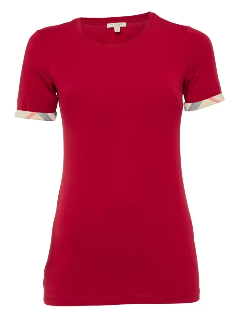Burberry Pre-Owned cotton-blend T-shirt
