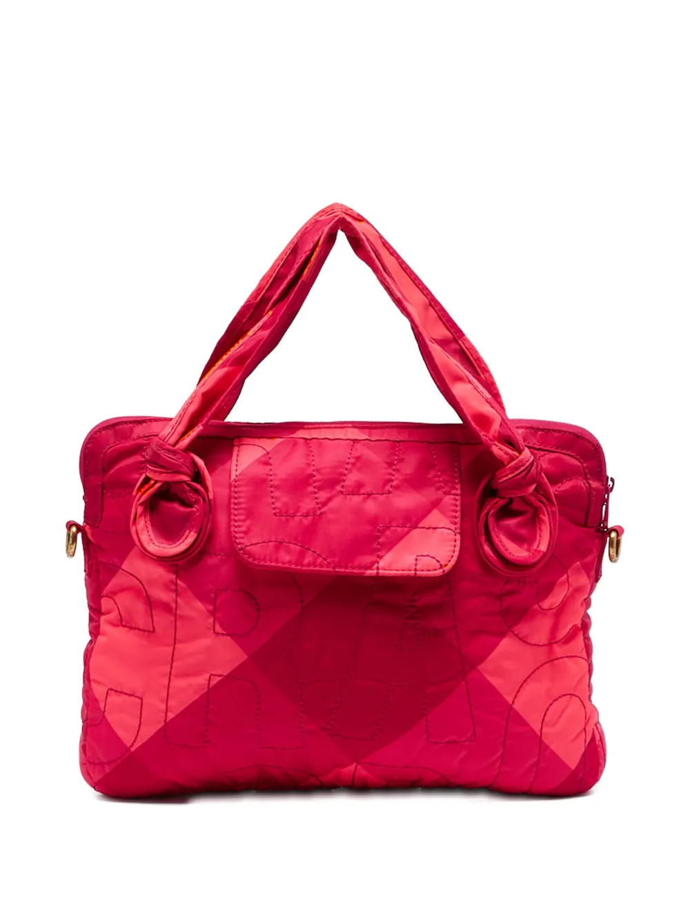 Marc Jacobs Vintage Pre-owned quilted monogram laptop bag | Image 2