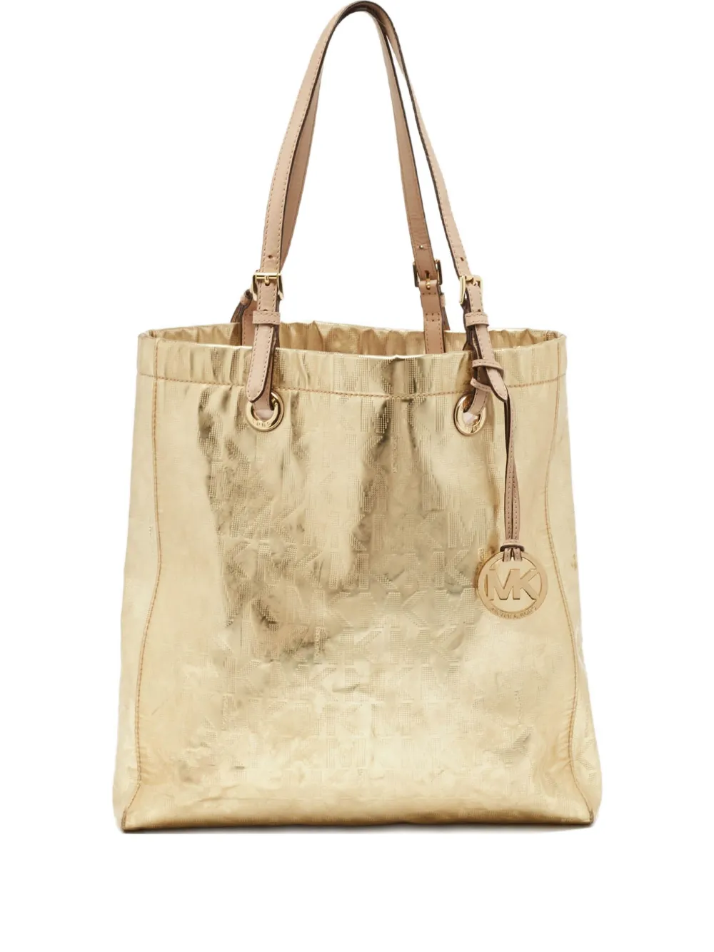 Michael Kors Vintage 2024 メタリック ハンドバッグ - ゴールドトーン Michael Kors Vintage 2024 メタリック ハンドバッグ - ゴールドトーン