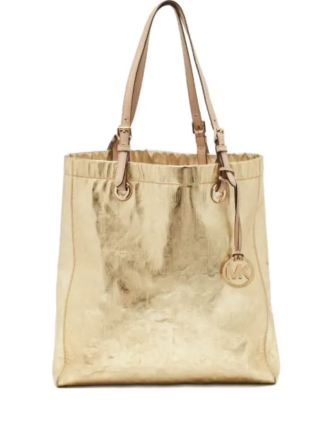 Michael Kors Vintage 2024 metallic tote bag