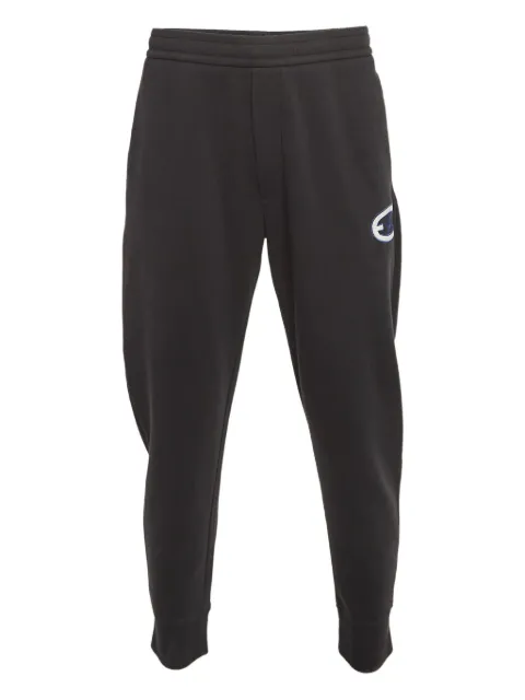 Emporio Armani Pre-Owned embroidered-logo sweatpants