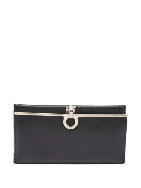 Ferragamo Pre-Owned cartera con compartimentos y cierre