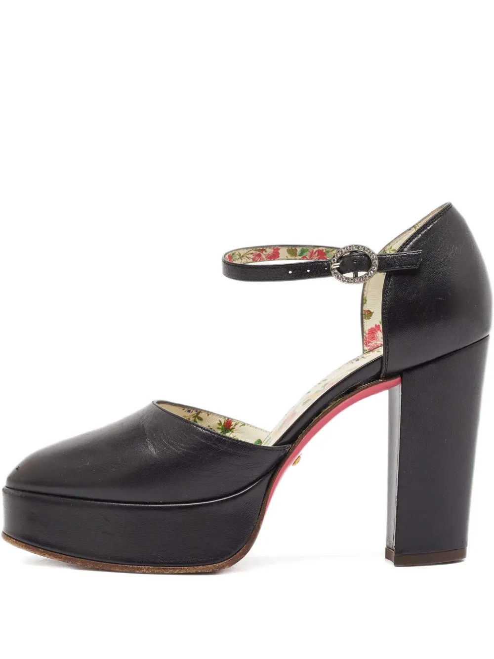 Gucci Pre-Owned 2023 120mm Agon pumps | Black | Image 1