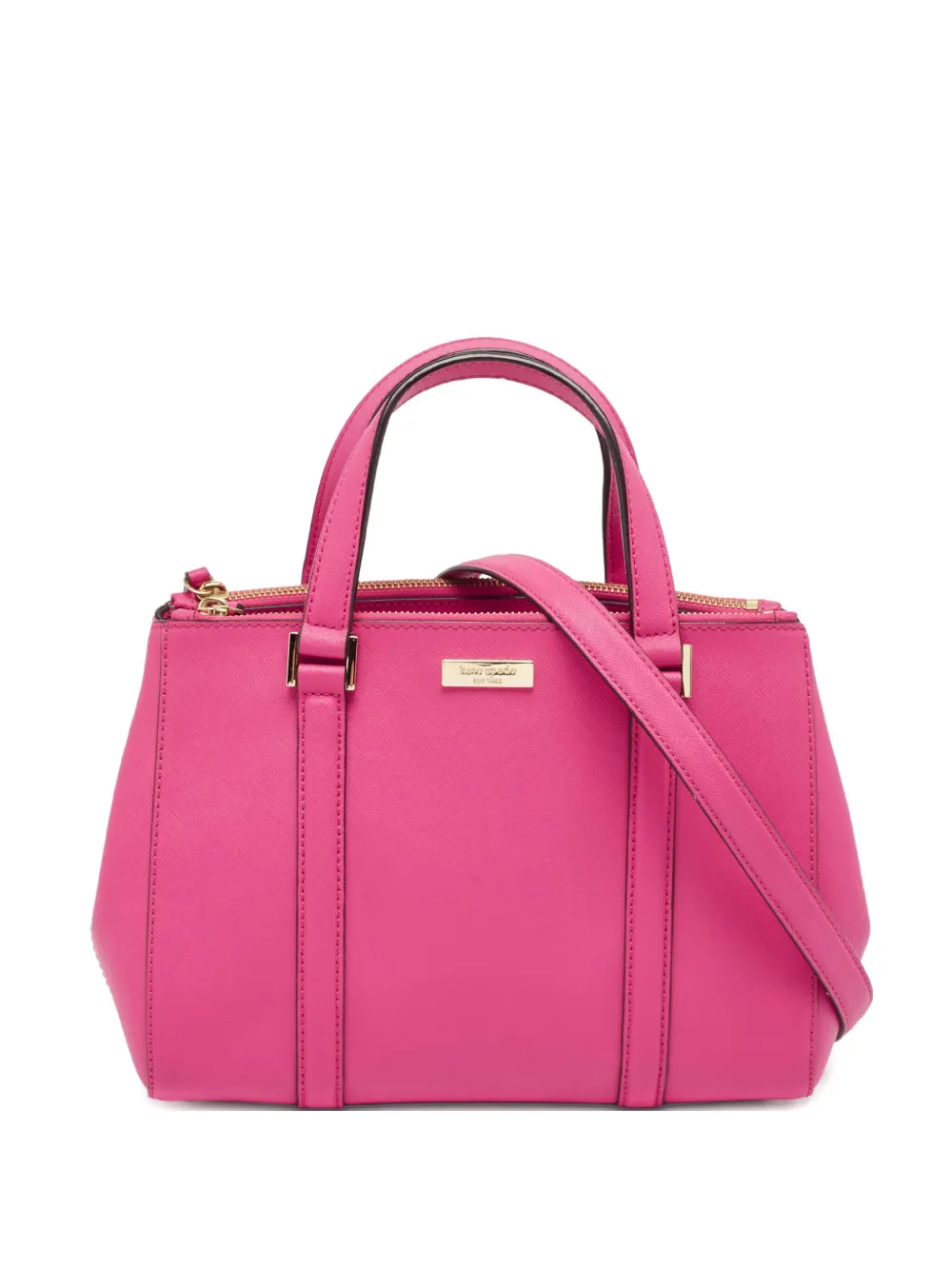Kate Spade プレオウンド レザーハンドバッグ - ピンク Kate Spade プレオウンド レザーハンドバッグ - ピンク