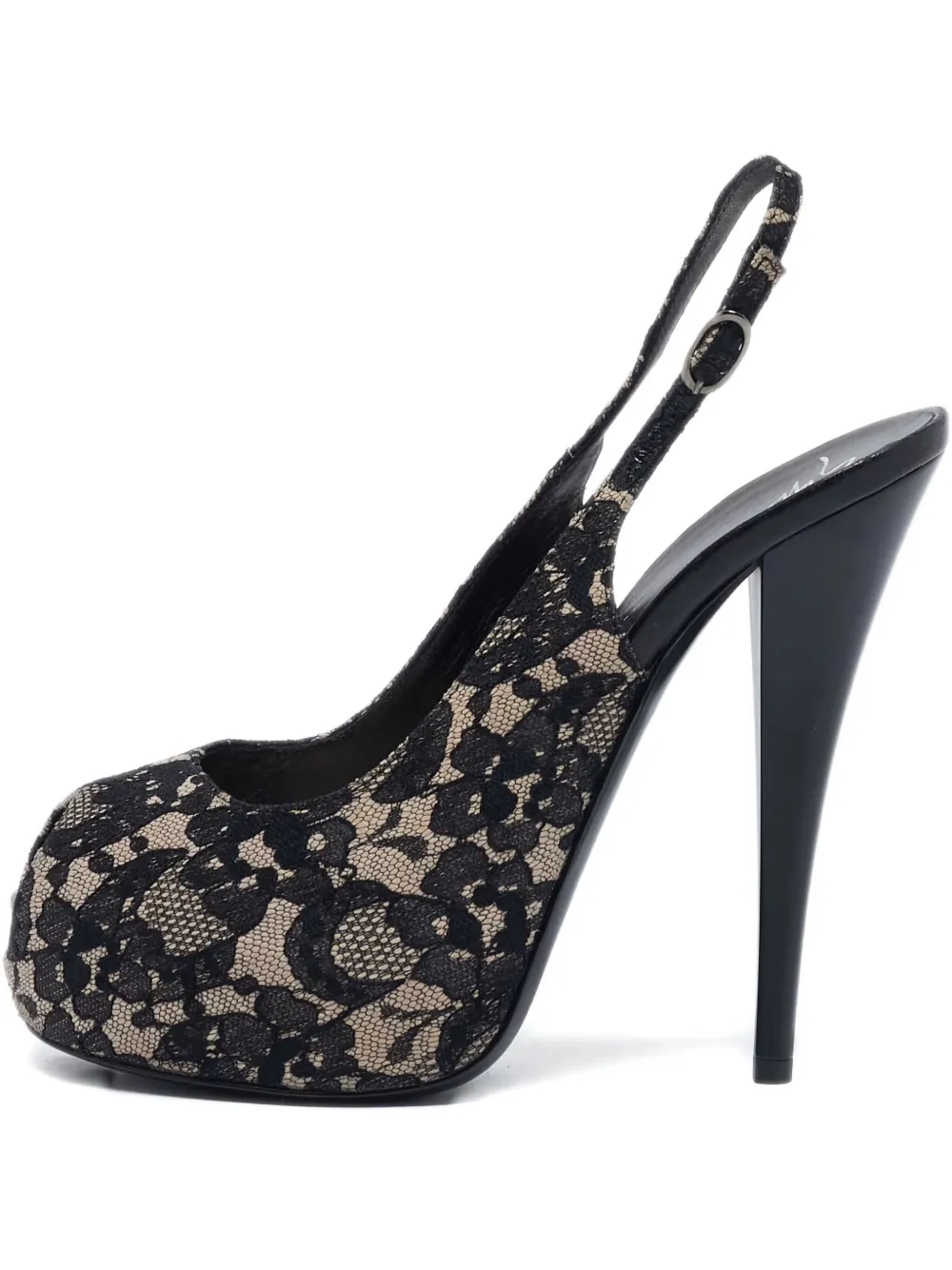 Giuseppe Zanotti Vintage 2023 145mm lace sandals | Black | Image 1