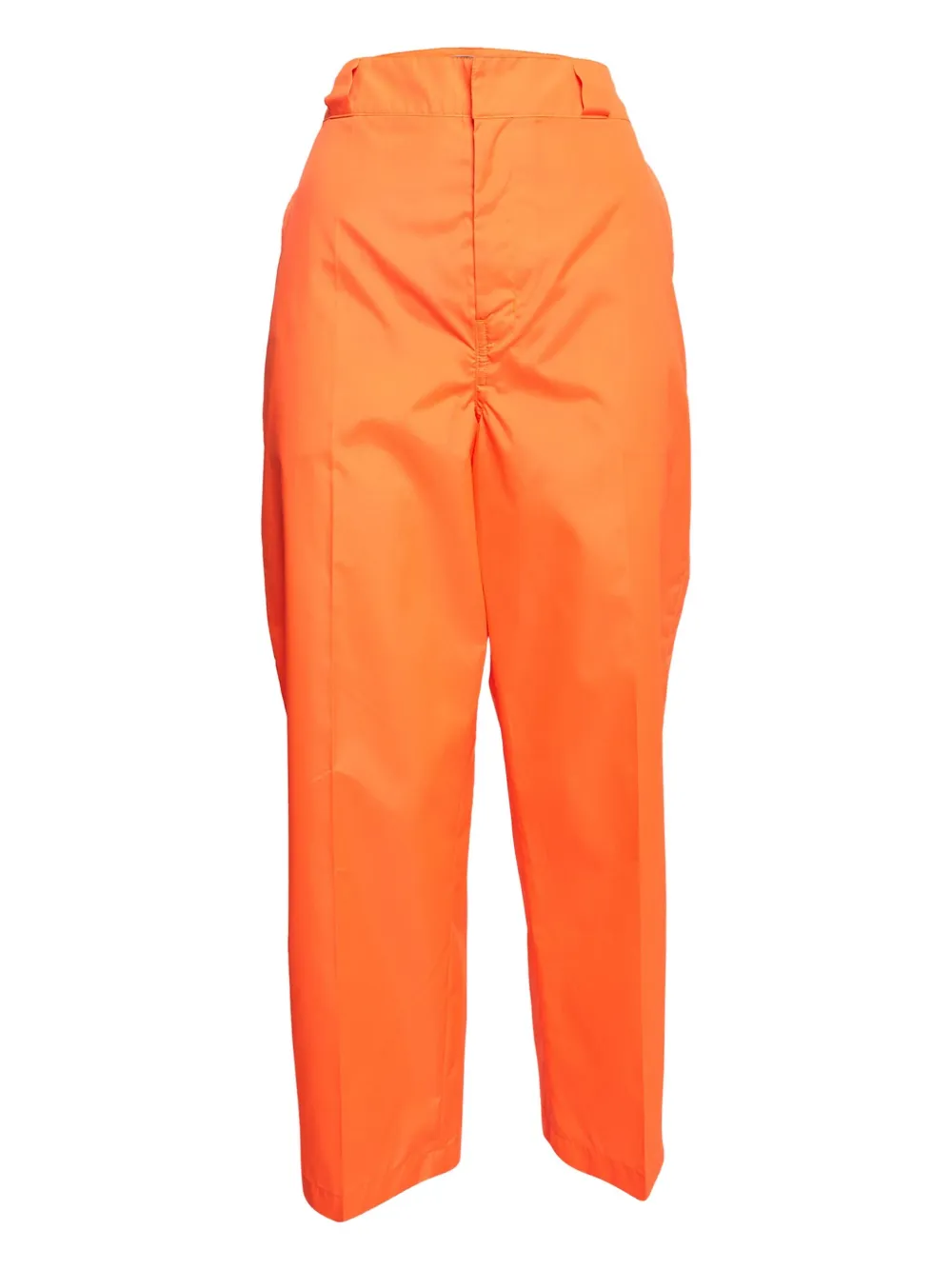 Prada Pre-Owned Pantaloni con piega - Arancione