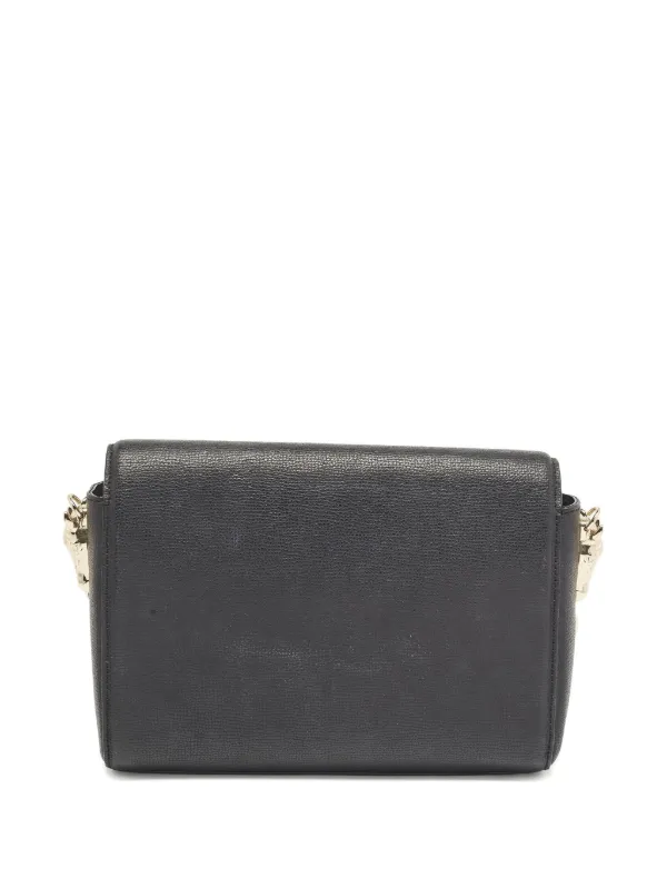 Aigner Vintage レザー チェーンバッグ | ブラック | FARFETCH JP