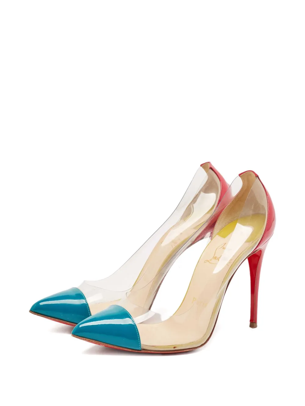 Christian Louboutin Pre-Owned 105mm two-tone heeled pumps | Image 2