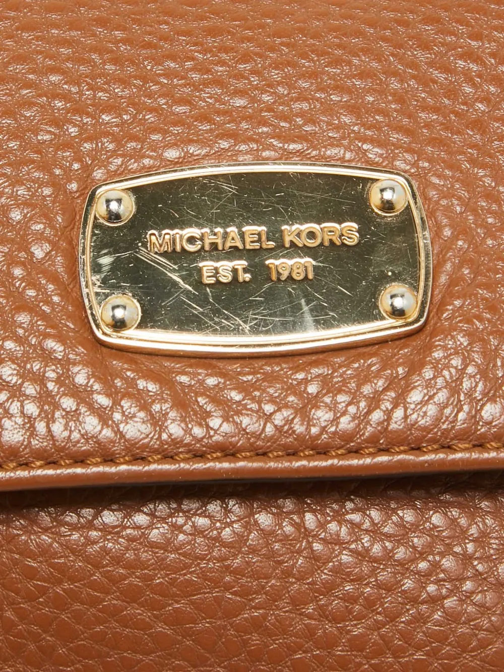 Pre-owned Michael Kors Vintage Leather Crossbody Bag