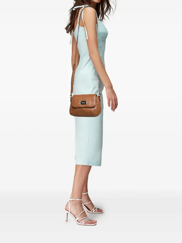 Michael Kors Vintage Leather Crossbody Bag | Brown | FARFETCH