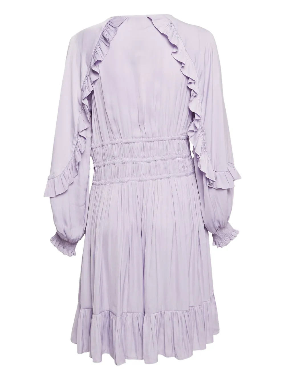 Maje pre-owned ruffled long-sleeve dress | Image 2