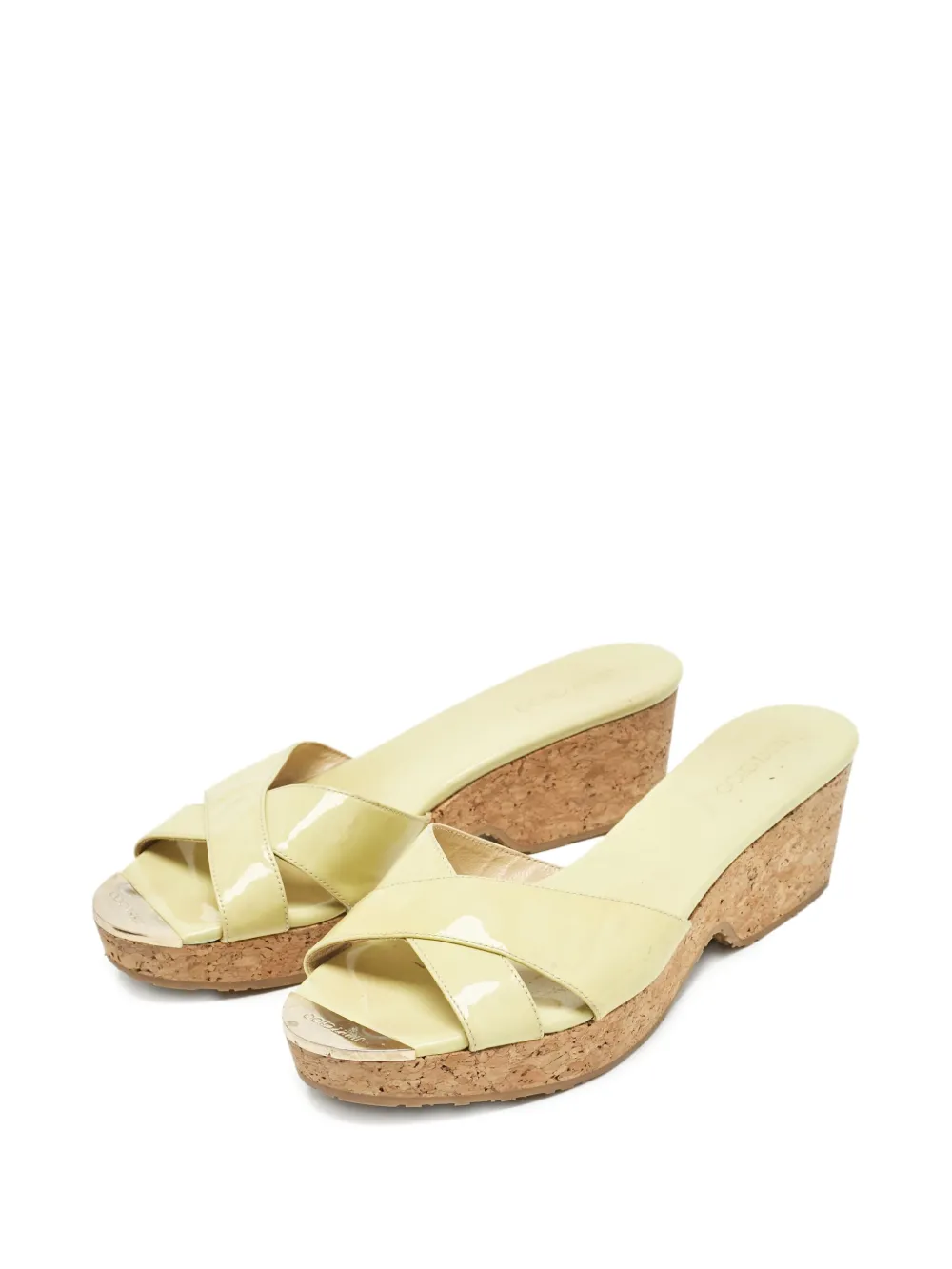 Jimmy Choo Pre-Owned 50mm Prima wedge sandals | Image 2